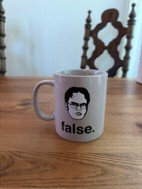 Funko White and Black The Office Ceramic Mug